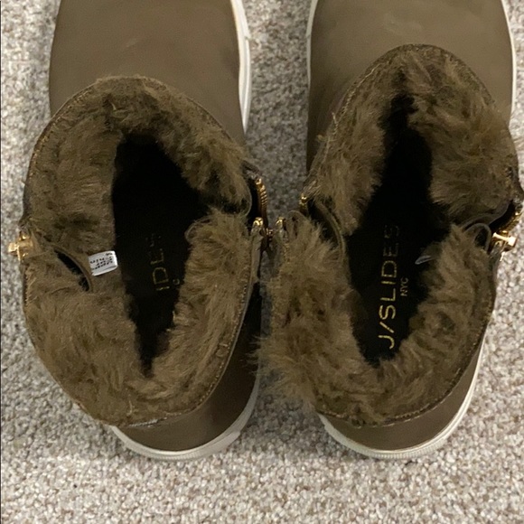 Lightly worn J/Slides Poppy size 6.5 - Picture 3 of 4